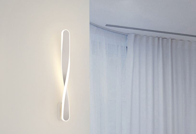 LED Spiral Wall Light