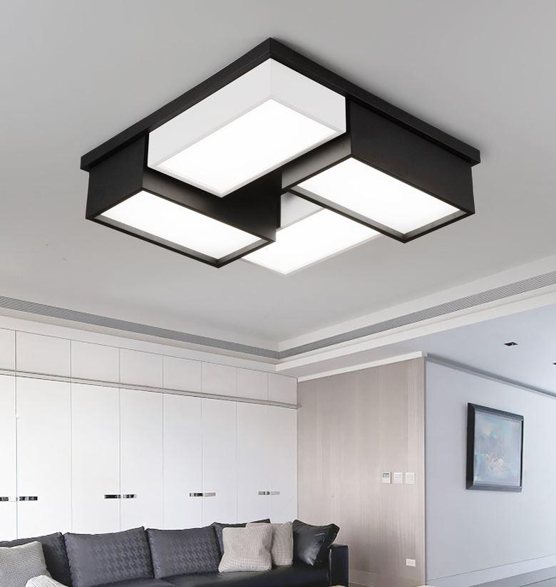 LED Acrylic Geometry Ceiling Light