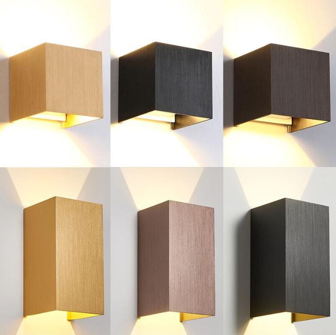 LED Cube Wall Light