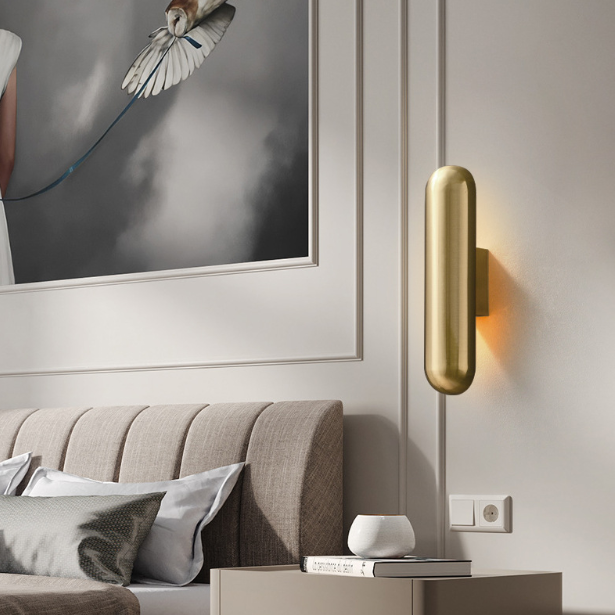 LED Capsule Design Modern Simple Wall Light