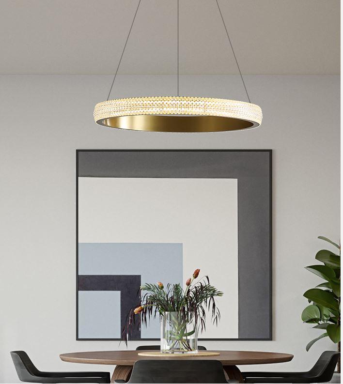 LED Circle Rings Pendant Chandelier