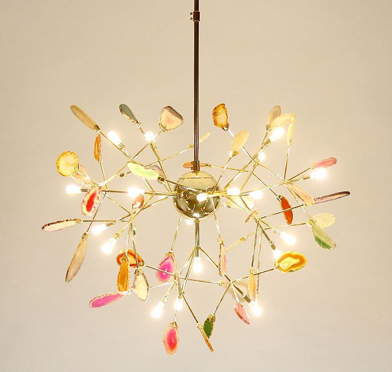 LED Agate Tree Branches Design Chanderlier