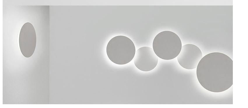 LED Minimalism Round Wall Light Free Combination