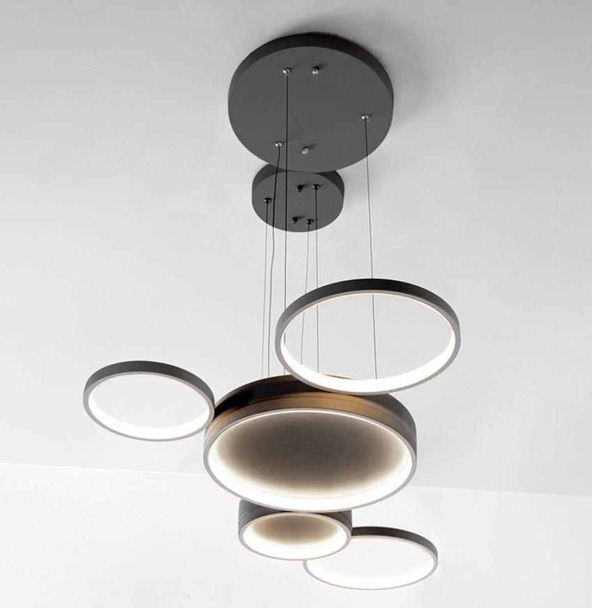 LED Postmodern Circle Pendant Light