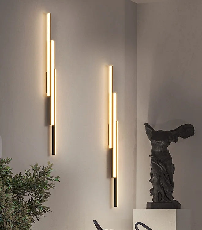 LED Minimalism Linear Modern Wall Light