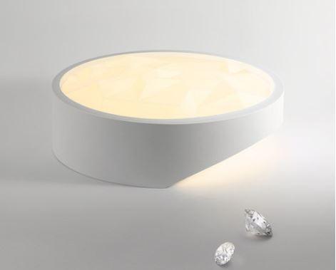 LED Iceberg Acrylic Metal Ceiling Light