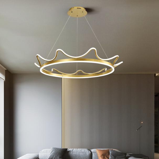 LED Modern Crown Design Pendant Light