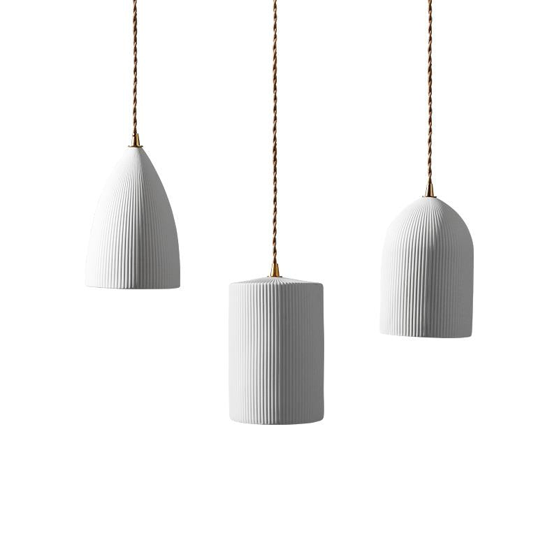 LED New Modern Simple Ceramic Pendant Light