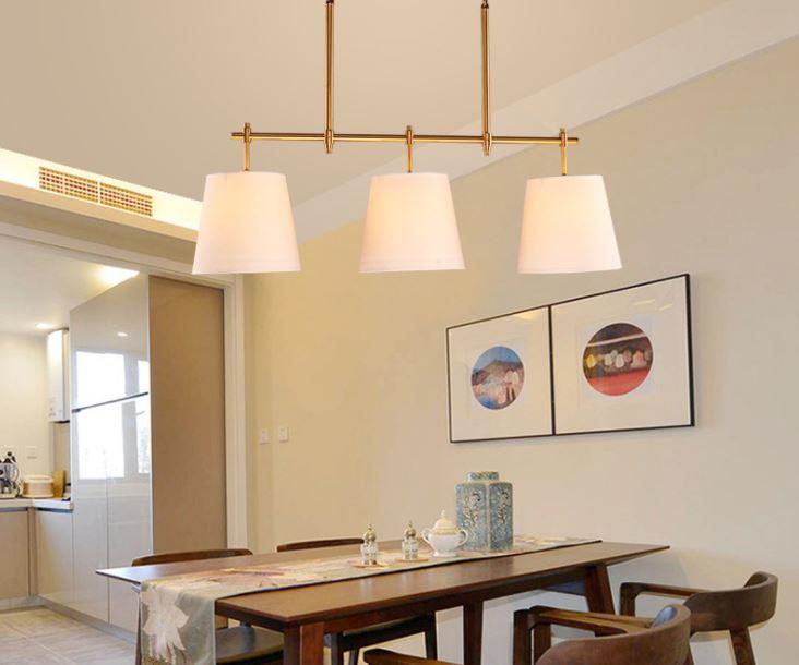 LED Cloth American Country Design Pendant Chandelier