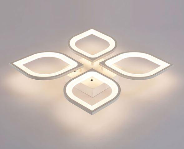 LED Acrylic Lotus Design Ceiling Light