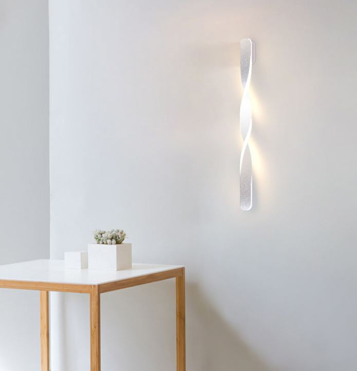 LED Spiral Wall Light