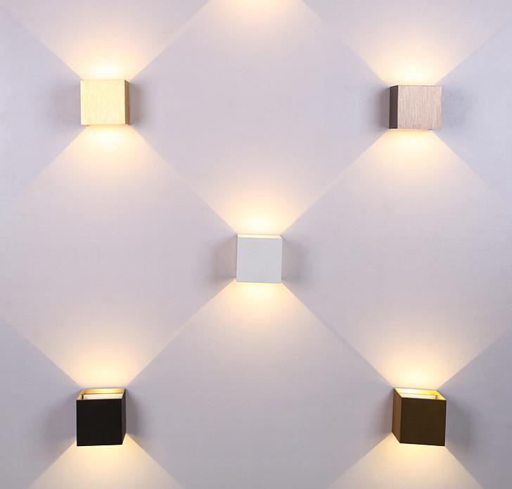 LED Cube Wall Light